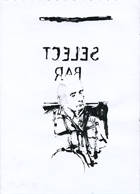 Drawing made in The Cobblestone pub, Dublin